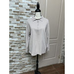 ZARA  women polo shirt long sleeve oversized size S Photo 1