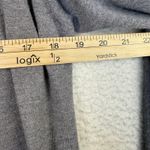 Dreamers  Cardigan Sweater Womens Small Medium Gray Open Front Lightweight Knit Photo 4