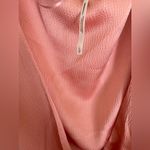 Free People  Scarlett Satin Ruffle Wrap Mini Dress Peach Photo 7