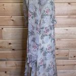 Jonathan Logan Vintage Floral Flower Prairie Dainty Long Sleeve Dress Size 7/8 Pink Size M Photo 6