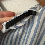 Jenni Kayne  S Striped Linen Dress in Blue and White Photo 2