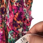 Forever 21 Floral pink maxi dress with front side slit Photo 7