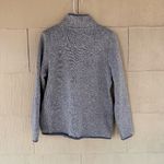 L.L. Bean Sweater Fleece Pullover Gray Size L Photo 3