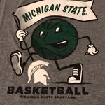 Michigan State Spartans basketball tee Gray Size XXL Photo 1