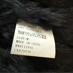 Yumi Kim  Black Rabbit Fur Vest Med Photo 5