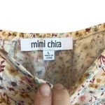 Mimi Chica Floral Button Front Maxi Dress Sleeveless Casual Summer Sundress Photo 3