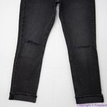 Madewell NEW  High-Rise Slim Boyjean‎ in Caton Wash Ripped-Knee, 27 Photo 5