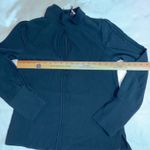 Reiss  Cherry Keyhole Mock Neck Long Sleeve Blouse Office Dark Teal Career size 4 Photo 9