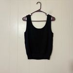 St. John  Basics Black Knit Tank Top Sleeveless Size M Photo 1