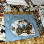 Vintage purse • Cat lovers handmade purse • cat bag • lots of pockets • kittens Photo 3