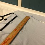 We The Free ‎  people SZ XS BLUE WAFFLE KNIT V-NECK SWEATER CUFF SLEEVE BOHO TOP Photo 8