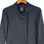 Eileen Fisher Black Textured Lightweight Coat Size Small Evening Jacket Photo 1