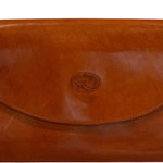 Underwood London Brown Leather Envelope Clutch Organizer Travel Document Holder Photo 0