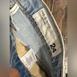 Rag and Bone  Light Blue Distressed Jean Shorts‎ Photo 4
