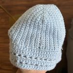 Handmade Light Blue Crochet Top | Size: M, B/C Cup Photo 2