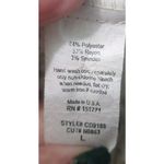 Gilli Mini Dress Leopard Print Long‎ Sleeve Mock Neck Casual Dress Tan Size L Photo 3