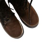 Sorel Womens 6 Tivolli III Snow Leather Suede Faux Fur Boot in Brown Photo 5