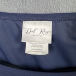 Del Raya Swim Skirt Womens 24W Navy Blue Plus Size Swimwear Skort Modest Lined Photo 1