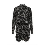 LE SUPERBE Link Up Mini Shirt Dress Dress Black Womens Size 4 Photo 8
