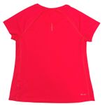 Nike  Running Dri-FIT Miler Shirt Large Siren Red Activewear Performance EUC Photo 4