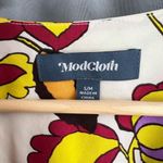 Modcloth Kimono Floral Print Bell Sleeves Open Front Retro Boho 70s S/M Photo 3