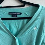 Ralph Lauren Blue Cardigan Sweater V-Neck Knit Photo 1