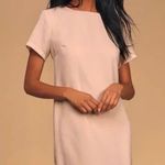 Lulus Blush Pink Shift Dress Photo 0