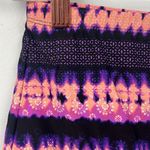 Torrid size 0/ large/ 12 two piece high waisted flounce top tie dye swim suit Photo 2