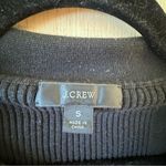 J.Crew Collared Tencel Black Short Sleeve Black Sweater Size Small 1546 Photo 8