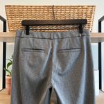 Banana Republic Ryan Mid-Rise Black Dot Gray Woven Career Dress Pant Trouser, 4 Photo 5