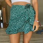 SheIn Green Wrap Skirt Photo 0