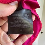 T Tahari  Womens Fuchsia Moto Jacket Blazer Full Zip Size 10 Tweed Boucle Photo 7