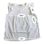 Ann Taylor LOFT Anne Taylor white blouse size M Photo 0