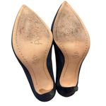 Alice + Olivia Stacey Bendet blue suede leather heels pumps 39.5 Photo 4