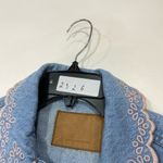 Rabanne Lace Denim Vest Size 38 Blue Photo 7