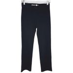 Betabrand Pants Women Small Black Classic Straight Leg Ponte Knit Work Yoga Pant Photo 0