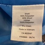 Talbots Wool Blend Plaid Straight Skirt Blue/Black/Gray/White Lined Size 6 New Photo 7