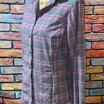 Duluth Trading Company Casual Button Down Shirt Purple Size M Photo 3