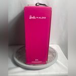 ALDO Barbie x Pink Satin Heart Platform Heels Sandals Size 8.5 US 39 Eur 2023 Photo 6