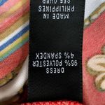 AGB Dress Women's Damask Tapestry Wrap Midi Dress Red Size 12 Red Photo 8