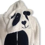 Faded Glory  Womens Costume‎ Size Small 4 6 Cream Black Panda Romper Sleeper Photo 1