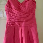 BCBGMAXAZRIA Bright Pink Dress Photo 0