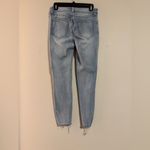 Pistola EUC  Light Wash Raw Edge Skinny Jeans size 27 Photo 5