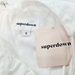 superdown  Tanea Mini Dress in Ivory Small Photo 7