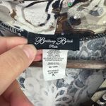 Brittany Black Top Petite PL Abstract Twist Y2K Earthy Glam Boho Indie Stretch Brown Size undefined Photo 1