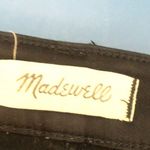 Madewell  Tall Velvet Tuxedo Stripe Black Jeans Photo 5
