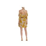 Floral print Cupcakes and Cashmere Fonda Ruffle Detail Floral Print Dress, Yello Yellow Size XS Photo 3