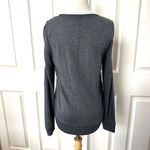 Aerie grey cut out shoulder long sleeved sweatshirt Photo 2