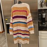 360 Cashmere 💕ROCKY BARNES x 💕 Joanne Striped Wool Alpaca Cardigan Small Photo 8
