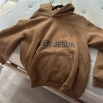 seek jesus boutique hoodie Brown Photo 0